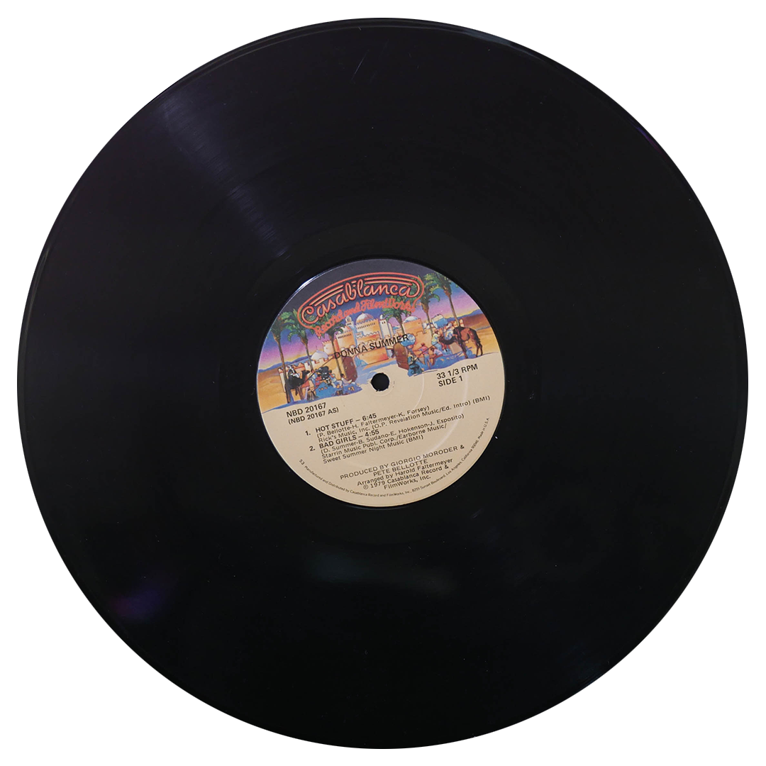 DONNA SUMMER - HOT STUFF/BAD GIRLS | 12" MAXI SINGLE USADO