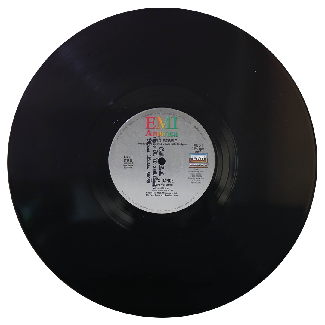 DAVID BOWIE - LET'S DANCE | 12" MAXI SINGLE USADO