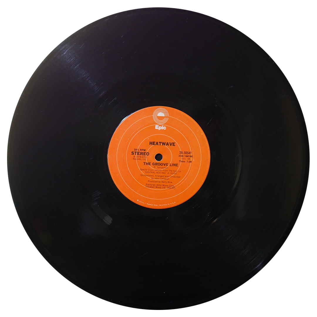 HEATWAVE - THE GROOVE LINE | 12" MAXI SINGLE USADO