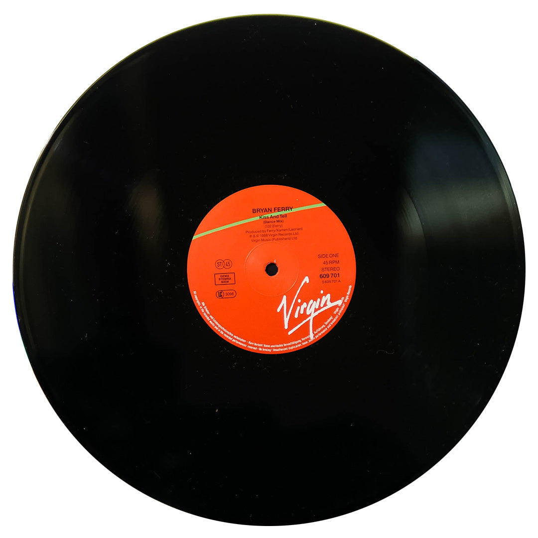 BRYAN FERRY - KISS AND TELL | 12" MAXI SINGLE USADO