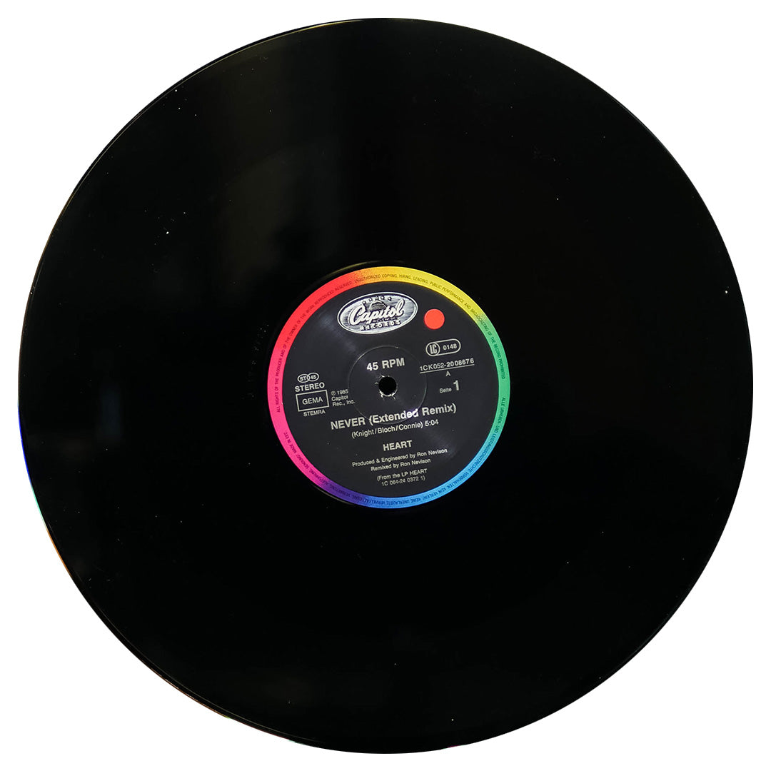 HEART - NEVER (EXTENDED MIX) | 12" MAXI SINGLE USADO
