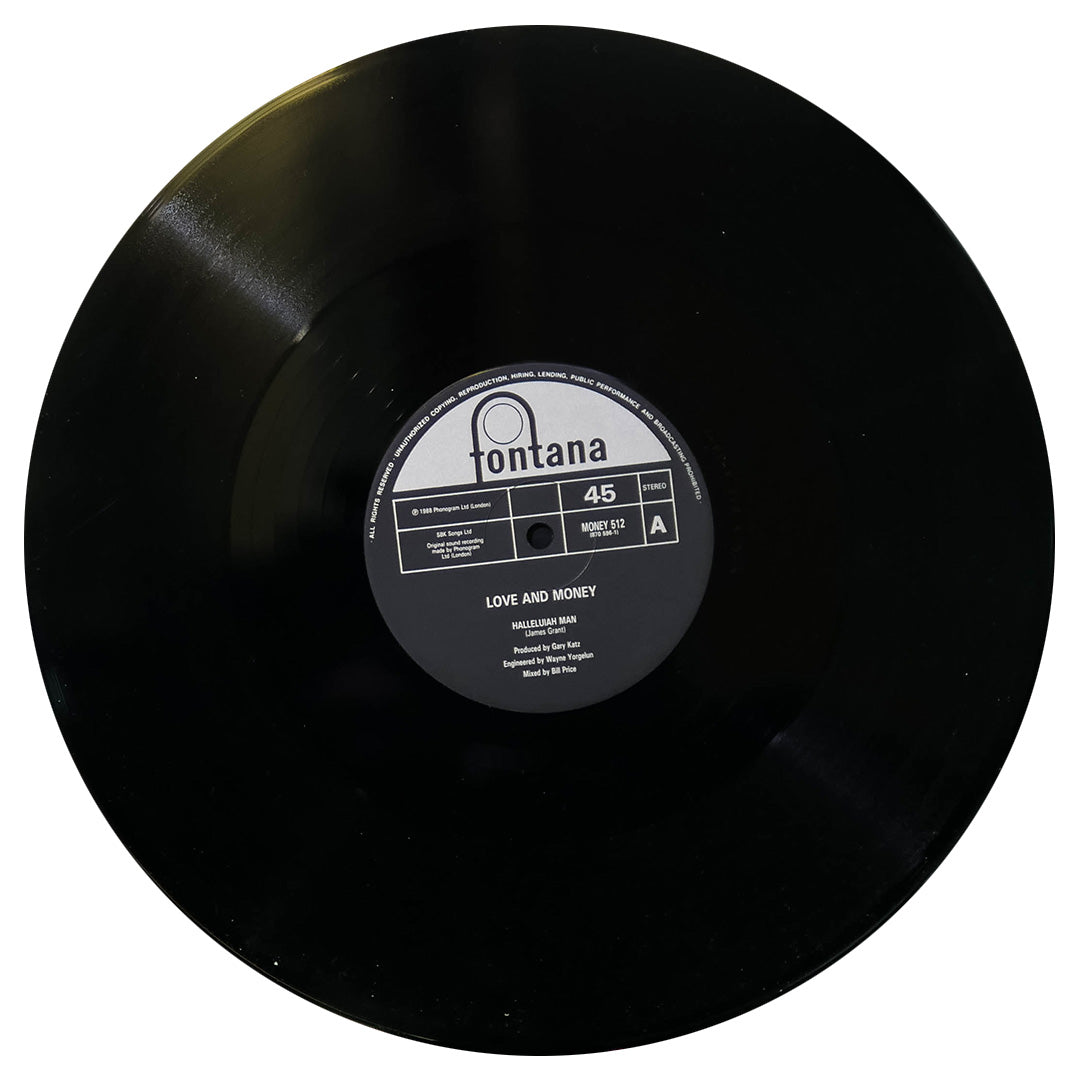 LOVE AND MONEY - HALLELUIAH MAN | 12" MAXI SINGLE USADO