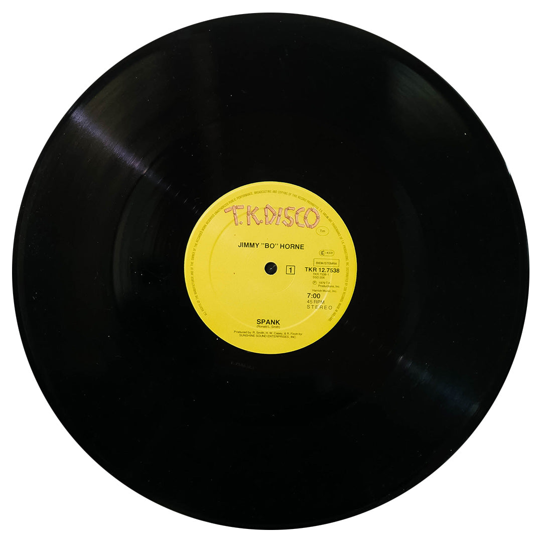 JIMMY "BO" HORNE - SPANK | 12" MAXI SINGLE USADO