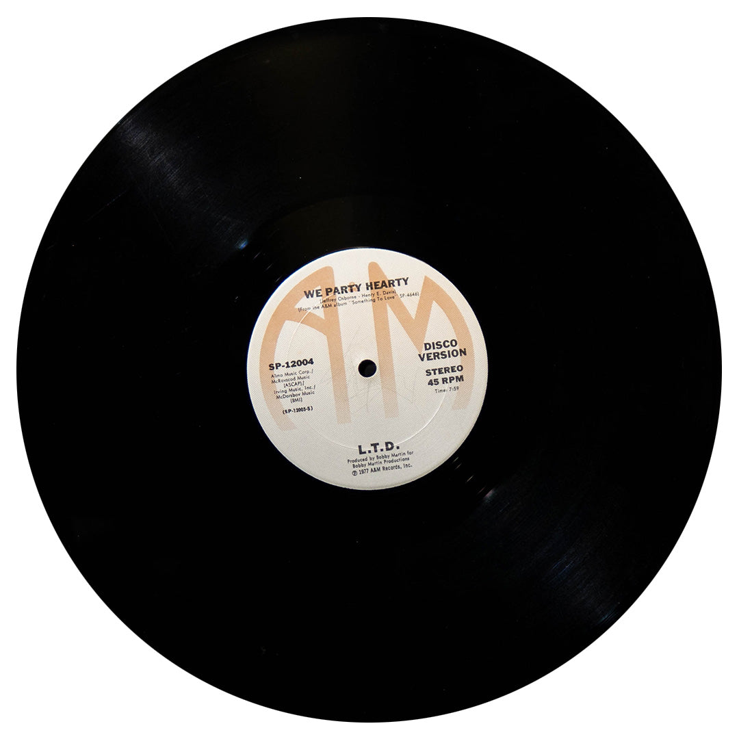 L.T.D. - WE PARTY HEARTY | 12" MAXI SINGLE USADO