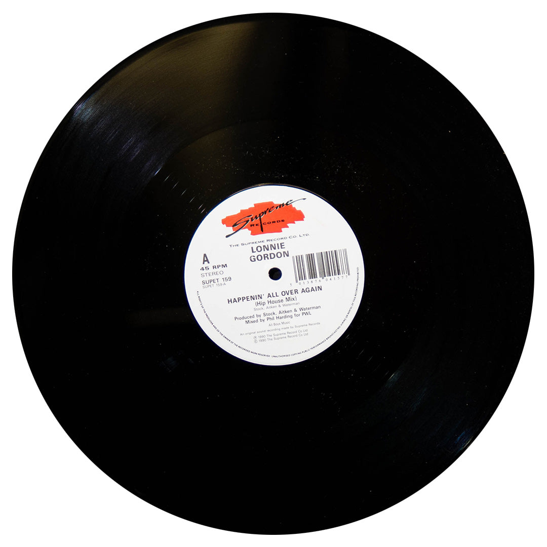 LONNIE GORDON - HAPPENIN' ALL OVER AGAIN | 12" MAXI SINGLE USADO