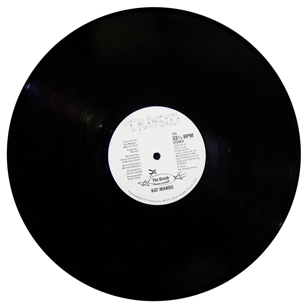 KAT MANDU - THE BREAKS | 12" MAXI SINGLE USADO