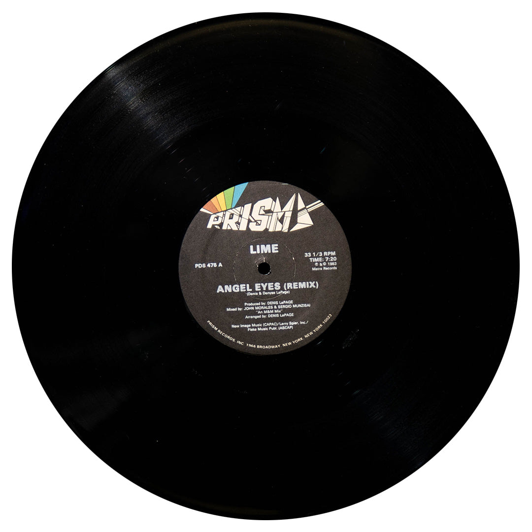 LIME - ANGEL EYES | 12" MAXI SINGLE USADO