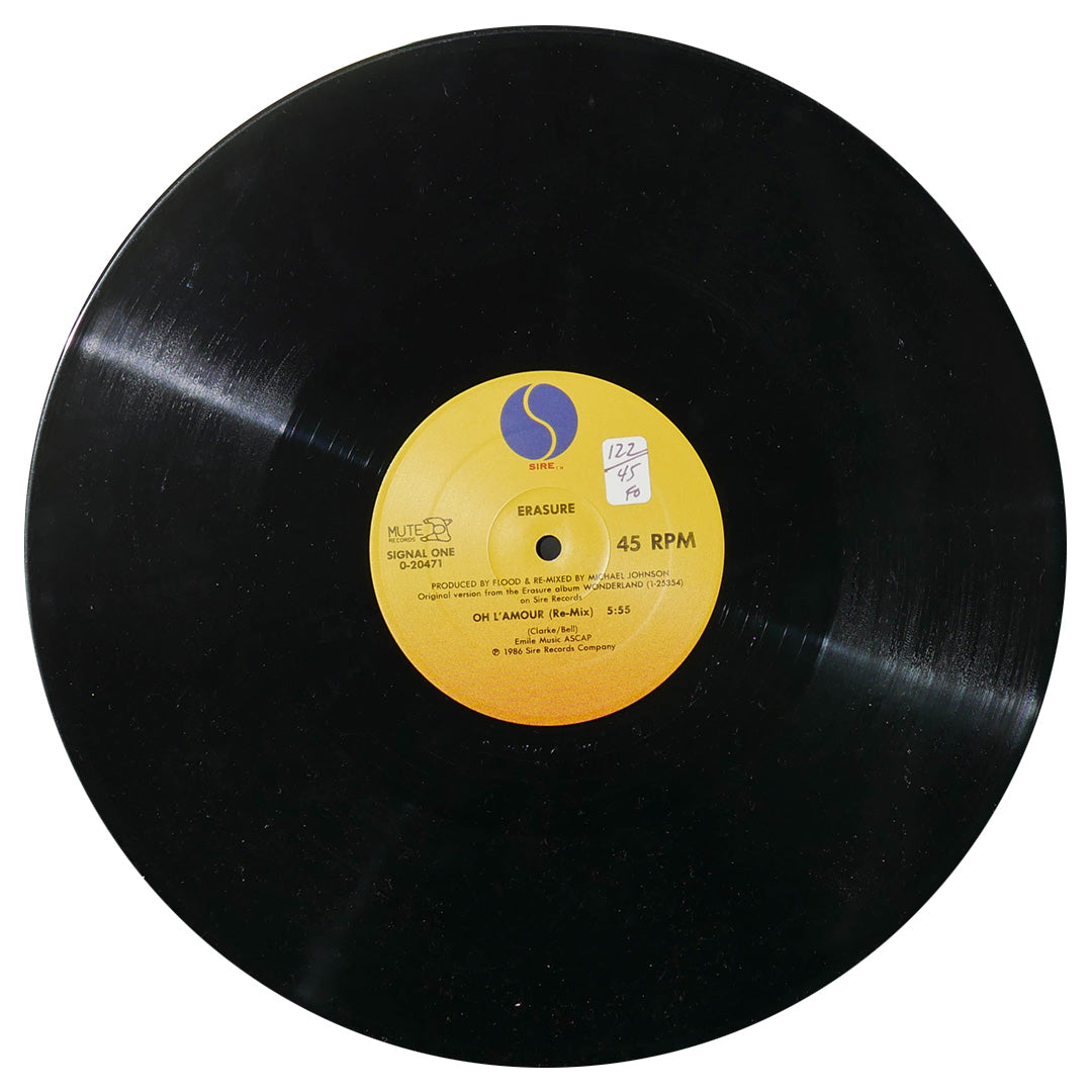 ERASURE - OH L'AMOUR | 12" MAXI SINGLE USADO