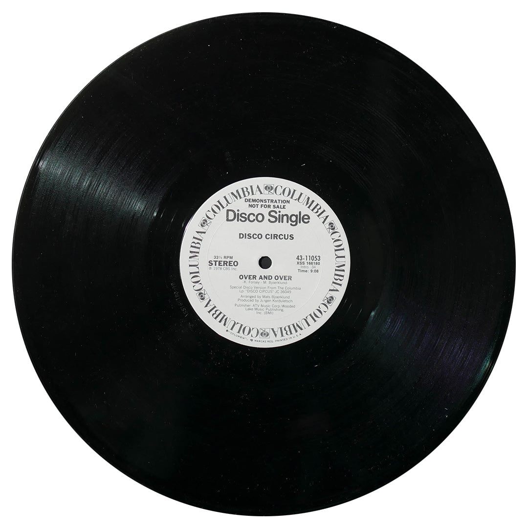 DISCO CIRCUS - OVER AND OVER | 12" MAXI SINGLE USADO