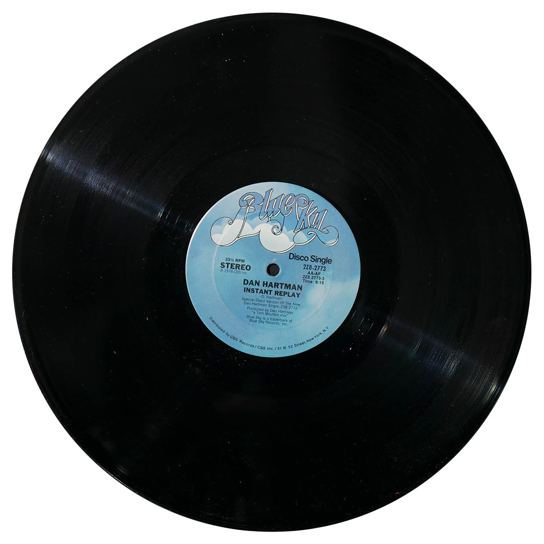 DAN HARTMAN - INSTANT REPLAY | 12" MAXI SINGLE USADO