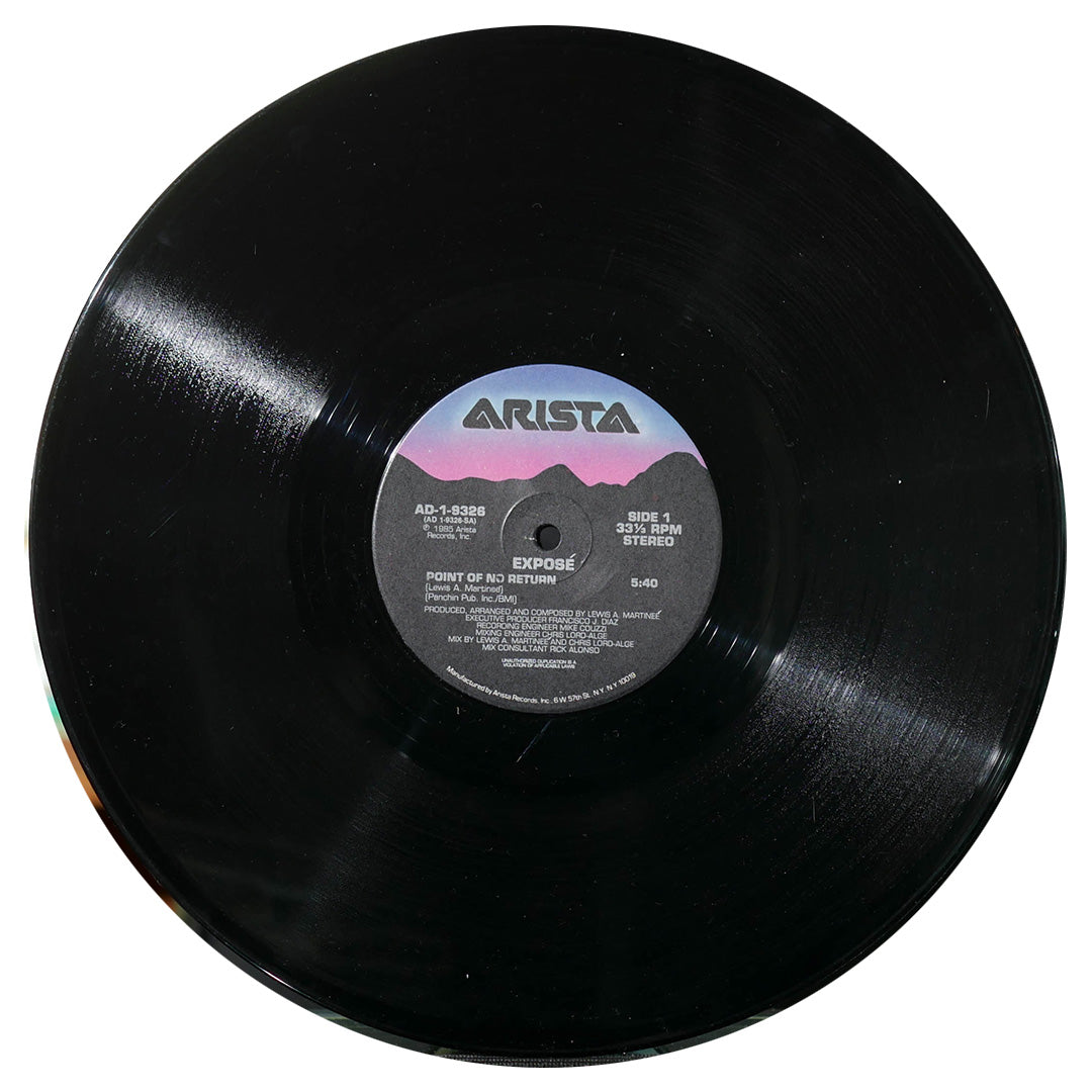 EXPOSÉ - POINT OF NO RETURN | 12" MAXI SINGLE USADO