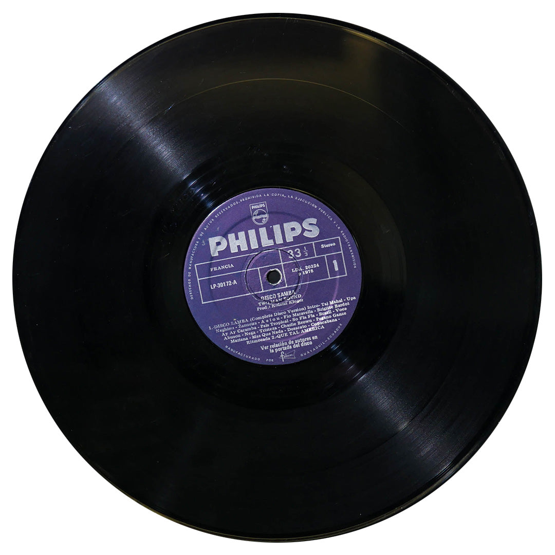 TWO MAN SOUND - DISCO SAMBA | VINILO USADO