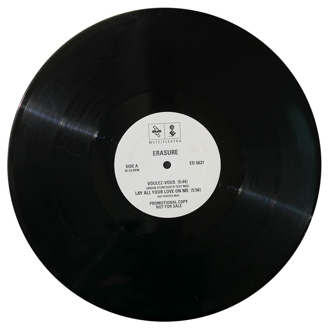 ERASURE - VOULEZ VOUS/LAY ALL YOUR LOVE ON ME/TAKE A CHANCE ON ME/S.O.S. | 12" MAXI SINGLE USADO