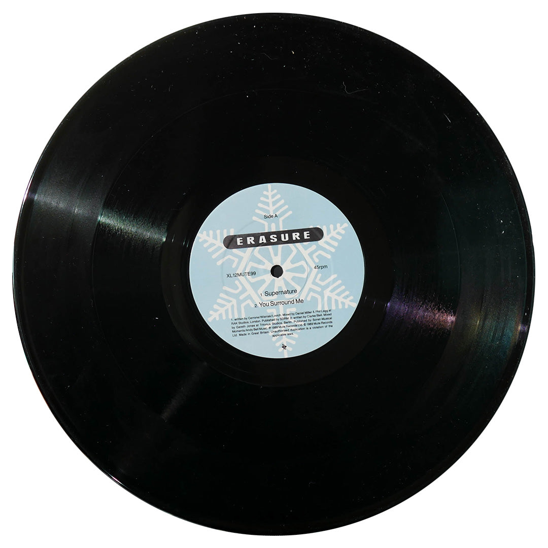 ERASURE - SUPERNATURE | 12" MAXI SINGLE USADO