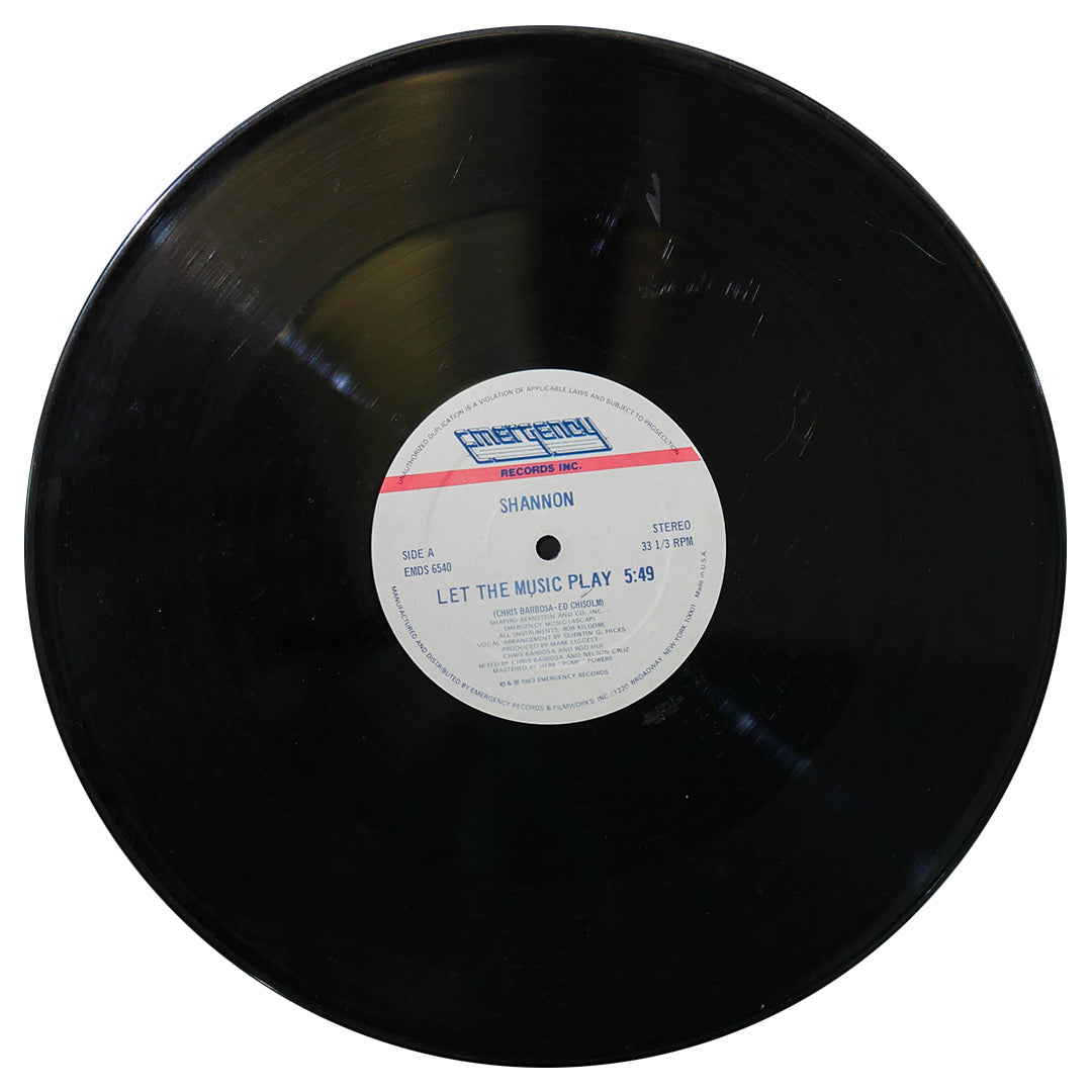 SHANNON - LET THE MUSIC PLAY | 12" MAXI SINGLE USADO