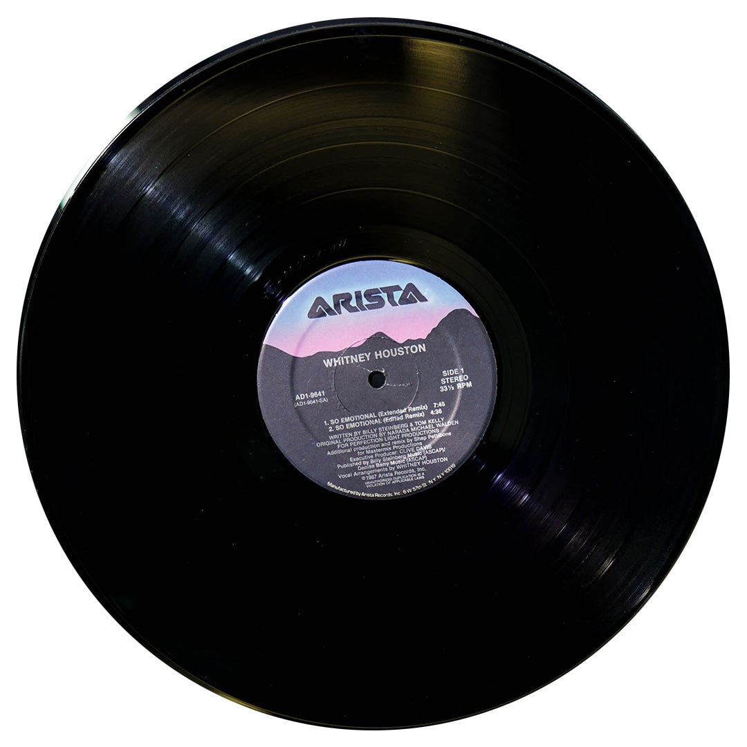 WHITNEY HOUSTON - SO EMOTIONAL | 12" MAXI SINGLE USADO