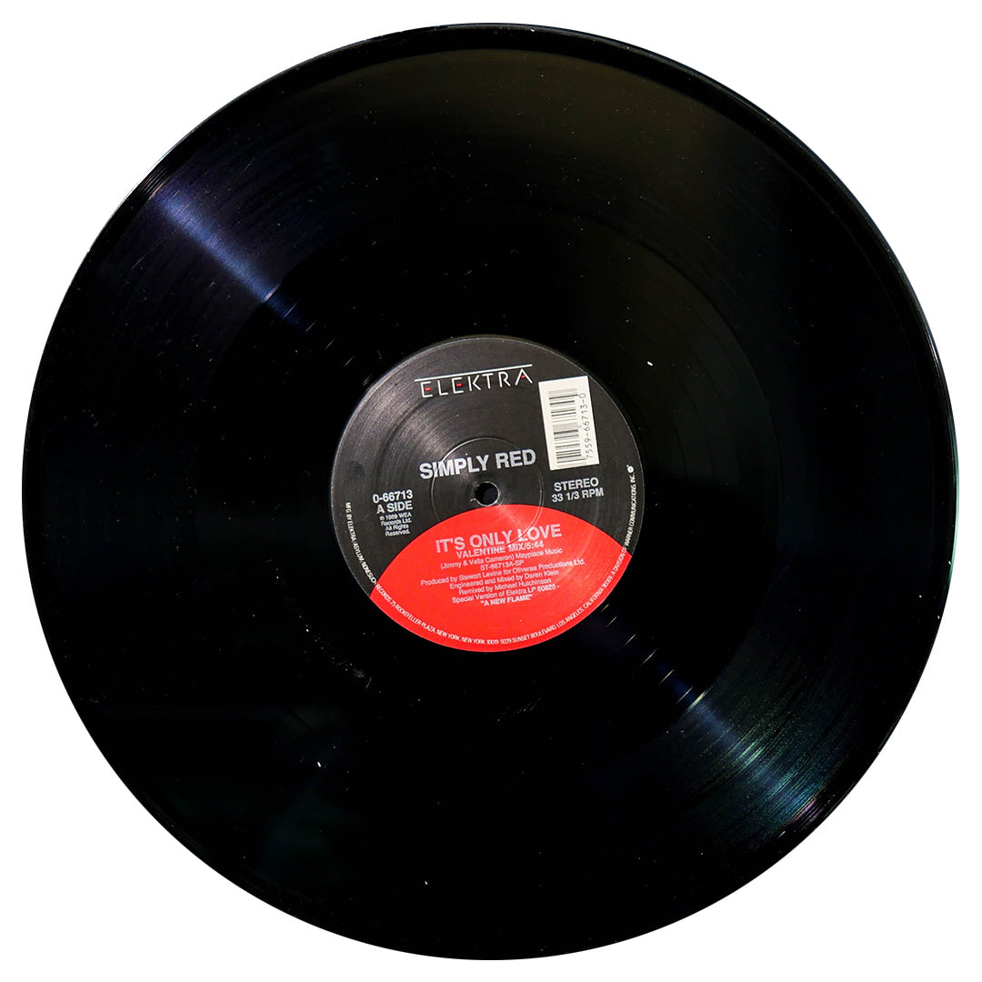 SIMPLY RED - IT'S ONLY LOVE | 12" MAXI SINGLE USADO