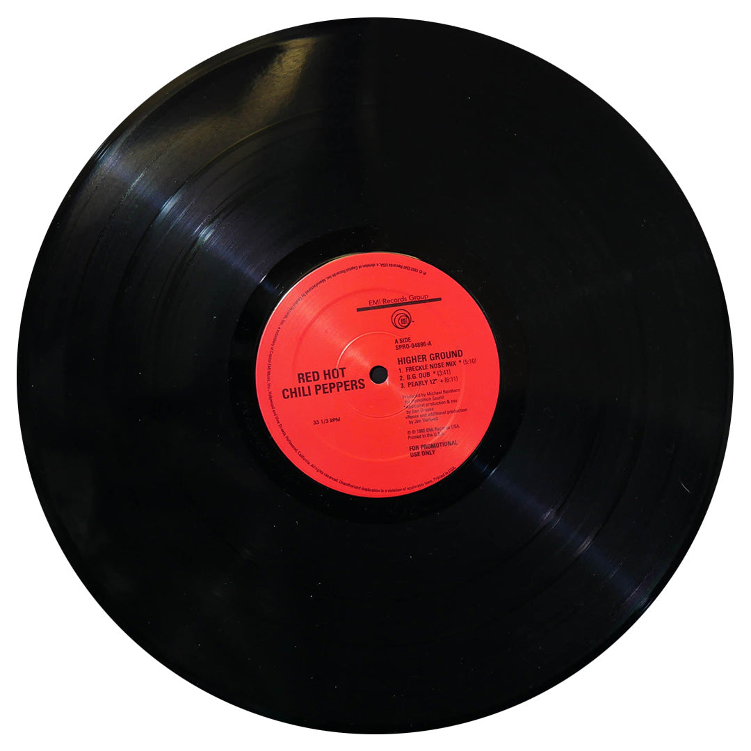 RED HOT CHILLI PEPPERS - HIGHER GROUND | 12" MAXI SINGLE USADO