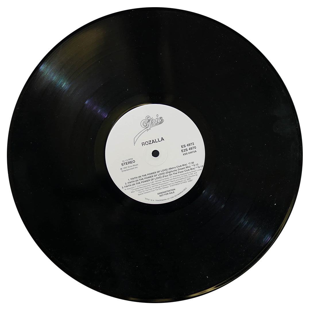 ROZALLA - FAITH (IN THE POWER OF LOVE) (2 VINYL SET) | 12" MAXI SINGLE USADO