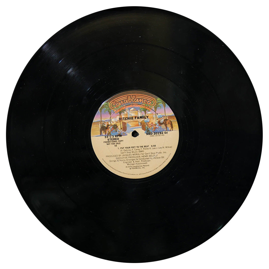 THE RITCHIE FAMILY - PUT YOUR FEET TO THE BEAT | 12" MAXI SINGLE USADO