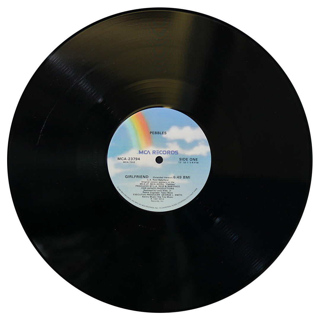 PEBBLES - GIRLFRIEND | 12" MAXI SINGLE USADO