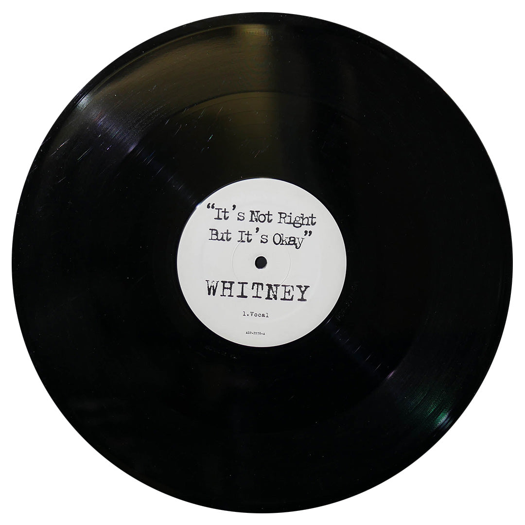 WHITNEY HOUSTON - IT'S NOT RIGHT BUT IT'S OKAY | 12" MAXI SINGLE USADO