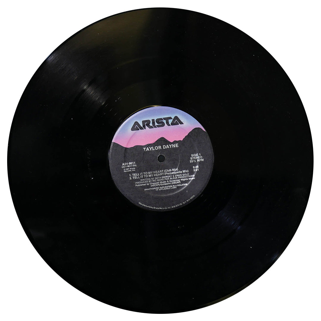 TAYLOR DAYNE - TELL IT TO MY HEART | 12" MAXI SINGLE USADO