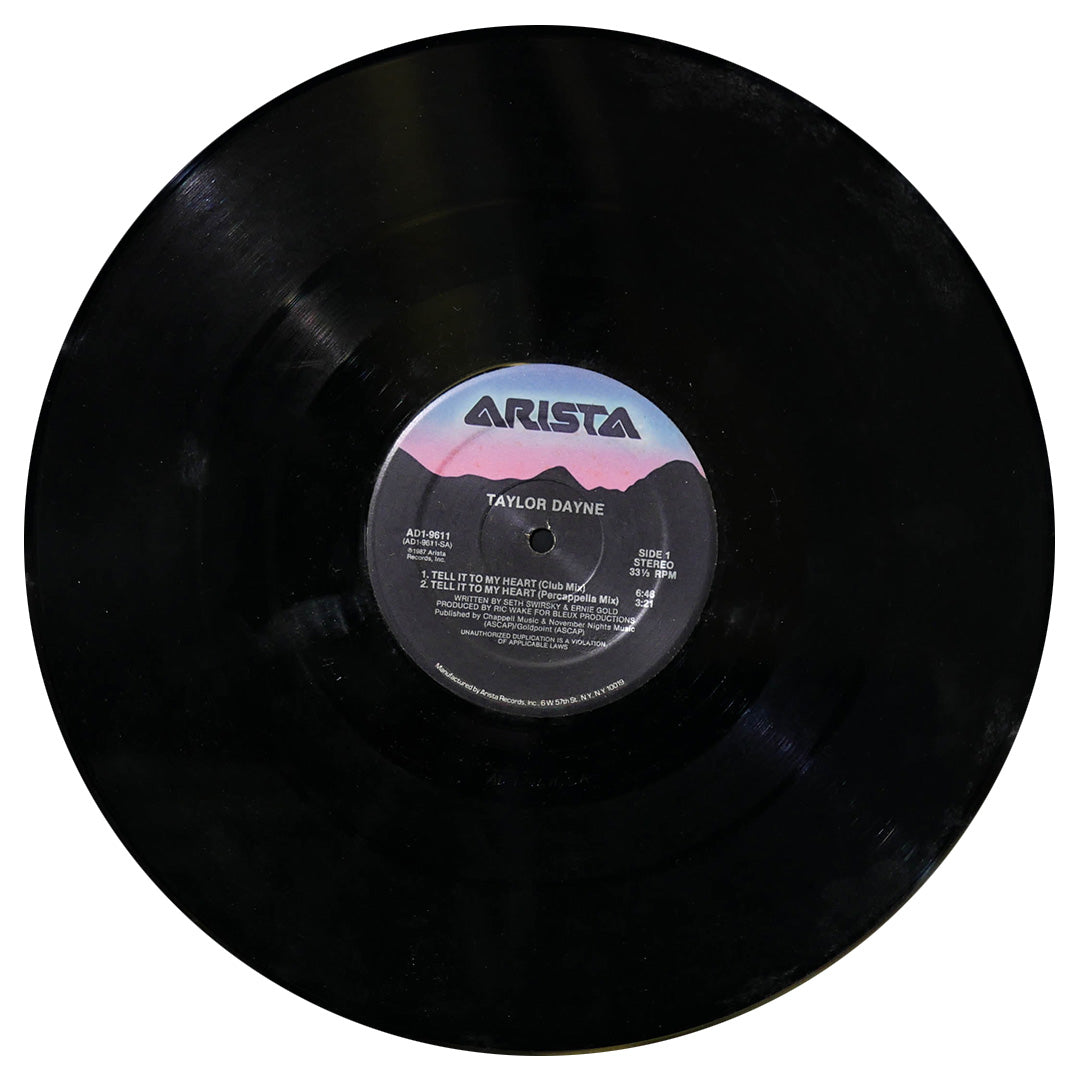 TAYLOR DAYNE - TELL IT TO MY HEART | 12" MAXI SINGLE USADO