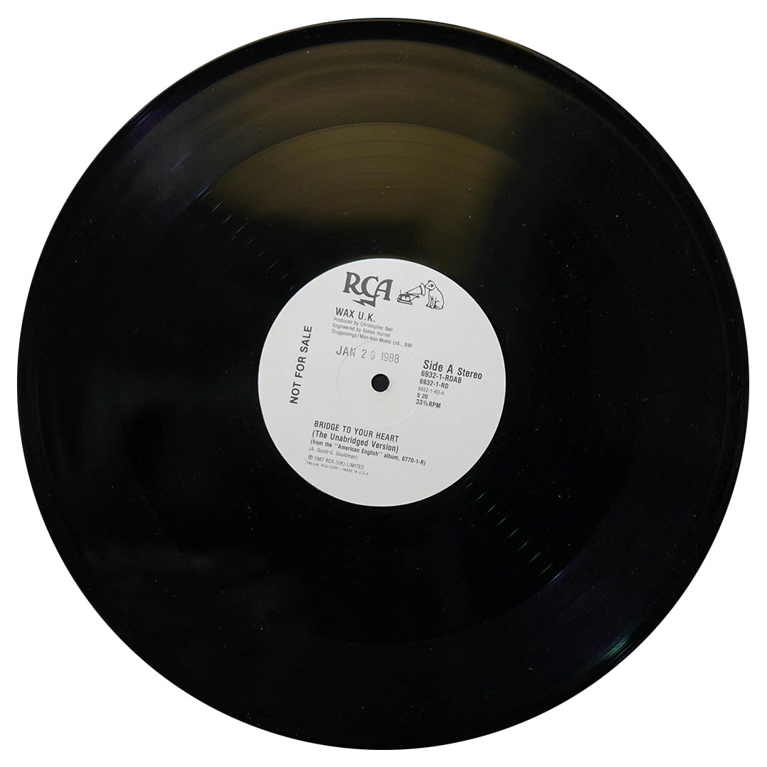 WAX - BRIDGE TO YOUR HEART | 12" MAXI SINGLE USADO