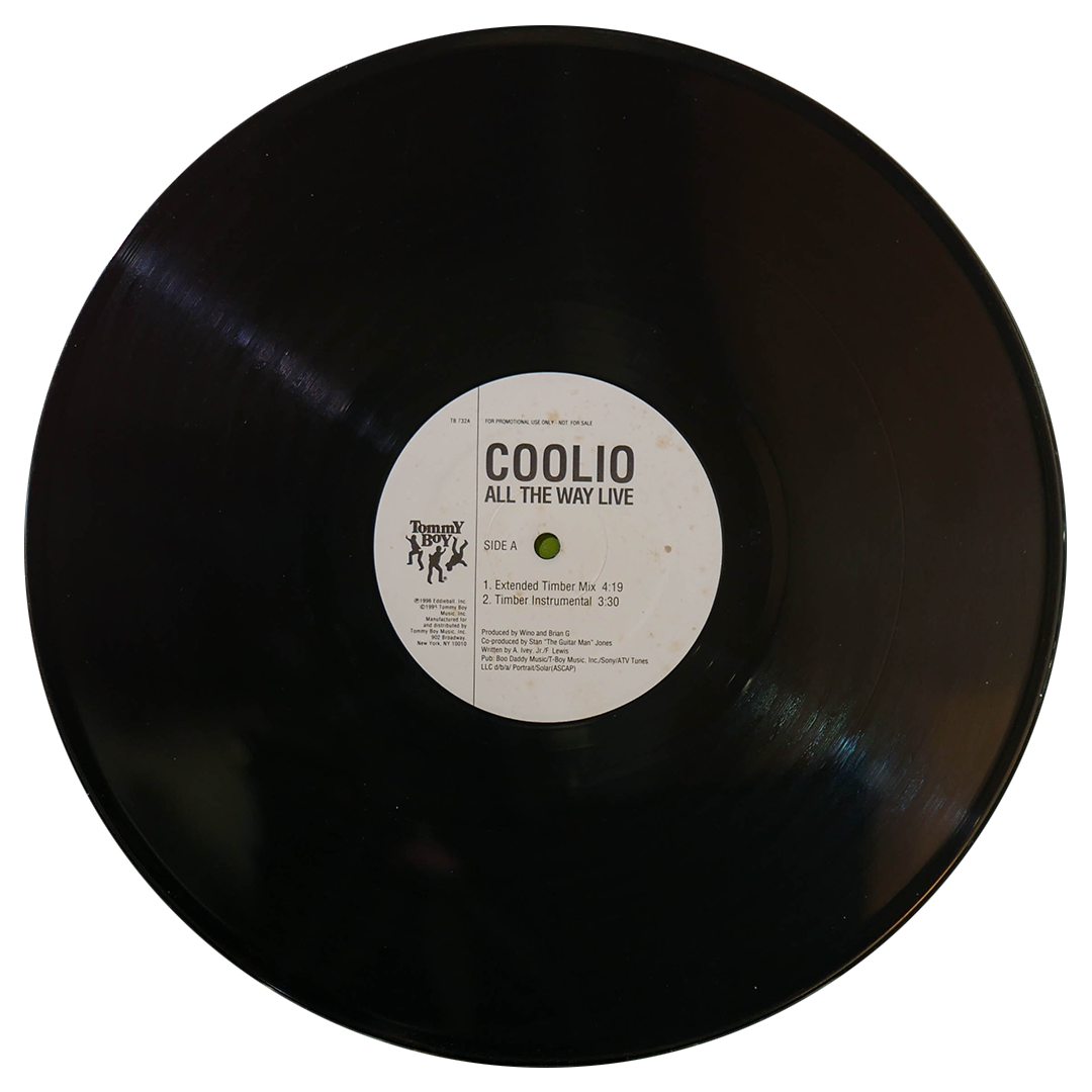 COOLIO - ALL THE WAY LIVE | 12" MAXI SINGLE USADO