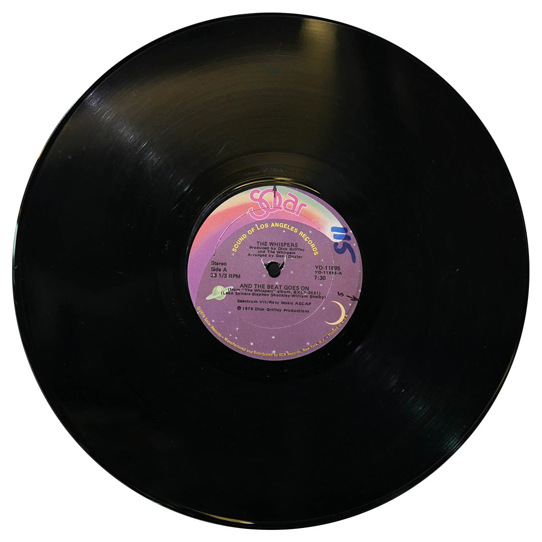 WHISPERS - AND THE BEAT GOES ON | 12" MAXI SINGLE USADO