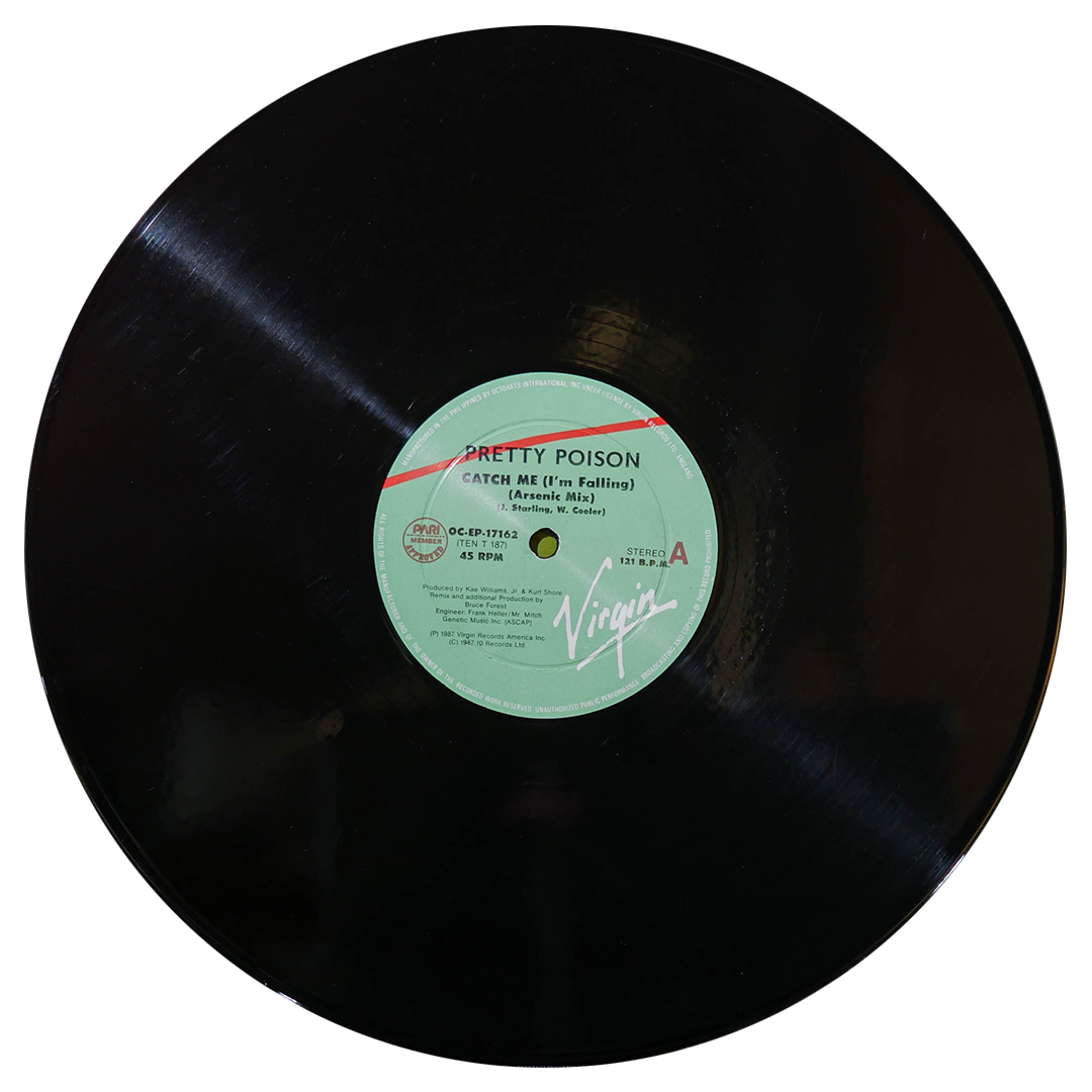 PRETTY POISON - CATCH ME (I'M FALLING) | 12" MAXI SINGLE USADO