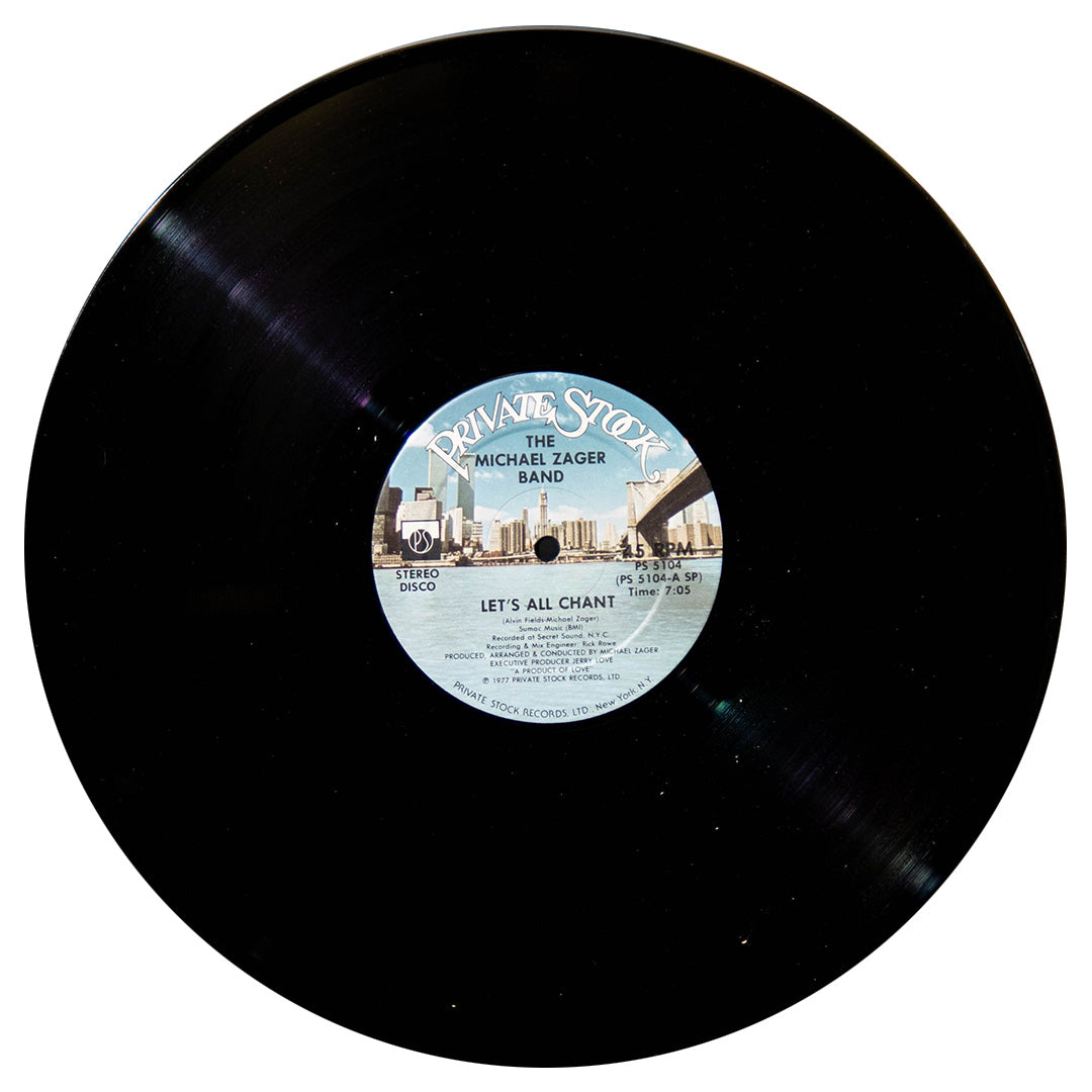 THE MICHAEL ZAGER BAND - LET'S ALL CHANT | 12" MAXI SINGLE USADO
