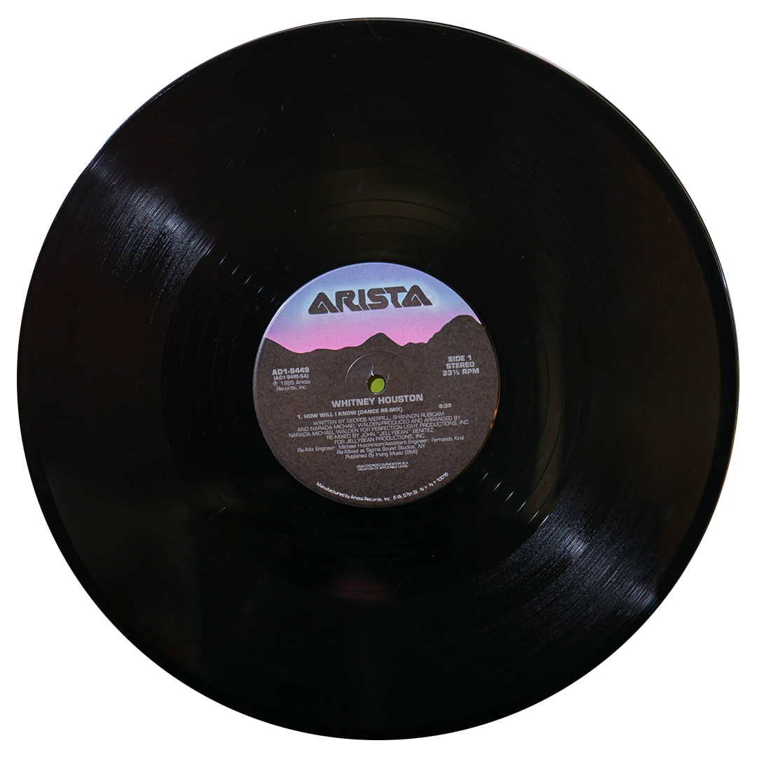 WHITNEY HOUSTON - HOW WILL I KNOW | 12" MAXI SINGLE USADO
