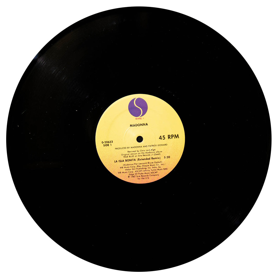 MADONNA - LA ISLA BONITA | 12" MAXI SINGLE USADO