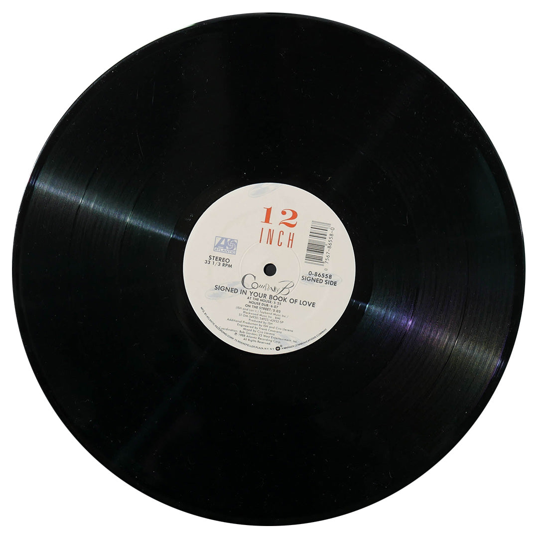 COMPANY B - SIGNED IN YOUR BOOK OF LOVE | 12" MAXI SINGLE USADO