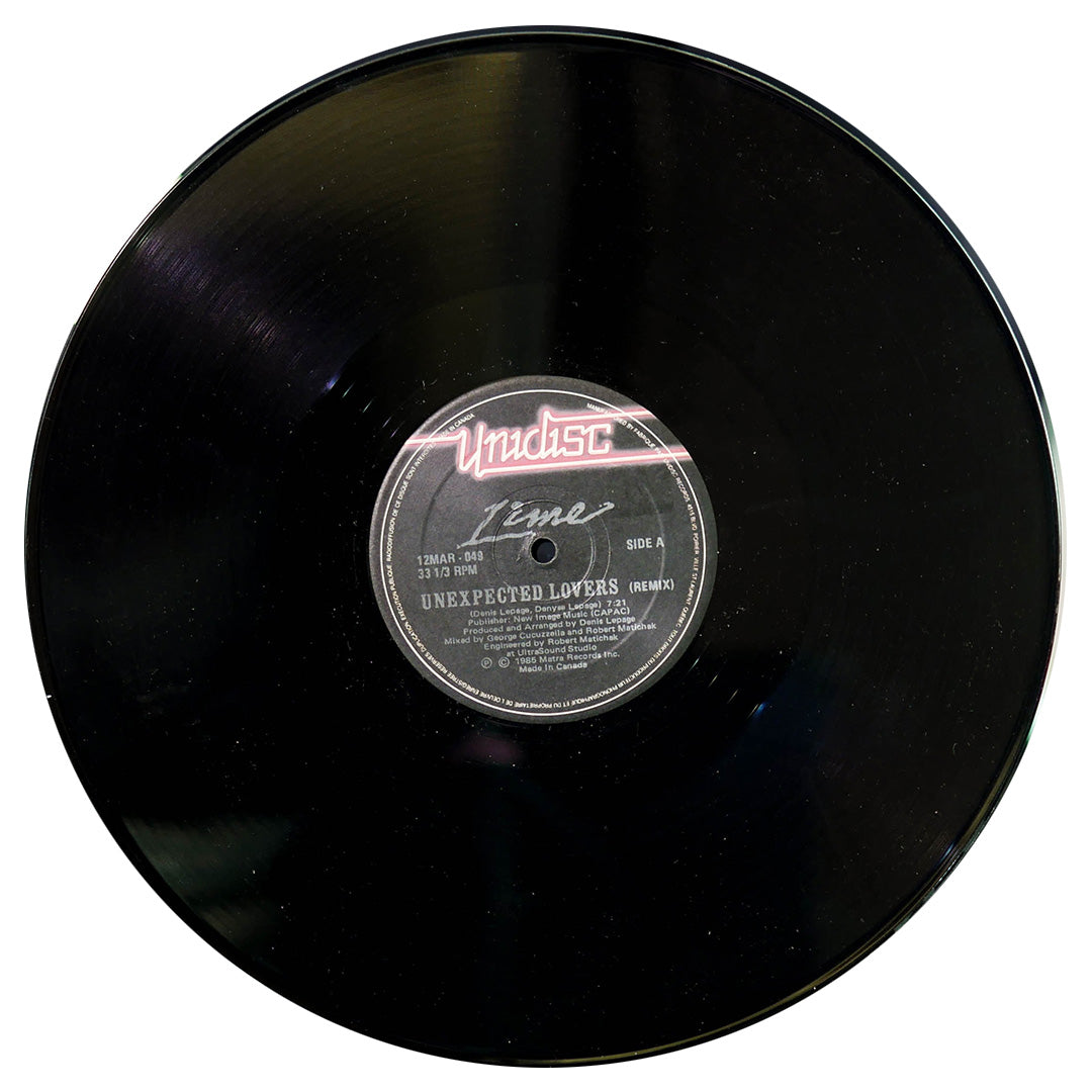 Lime - Unexpected Lovers | 12" MAXI SINGLE USADO