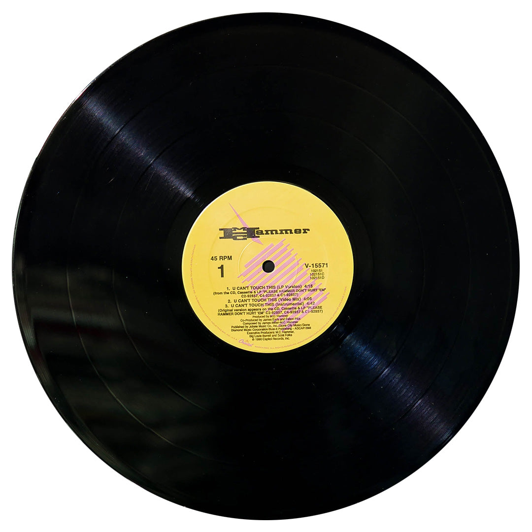 MCHAMMER - U CAN'T TOUCH THIS | 12" MAXI SINGLE USADO