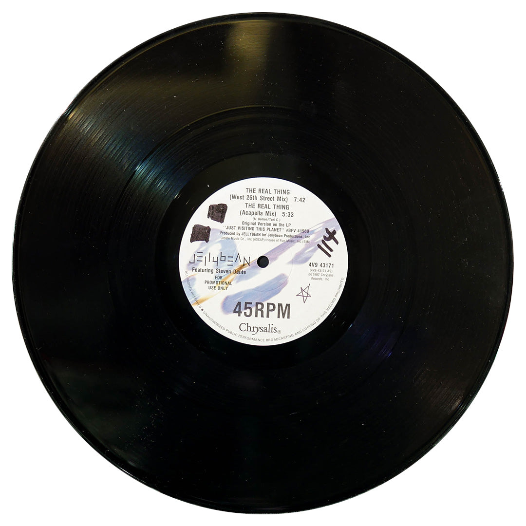 JELLYBEAN - THE REAL THING | 12" MAXI SINGLE USADO