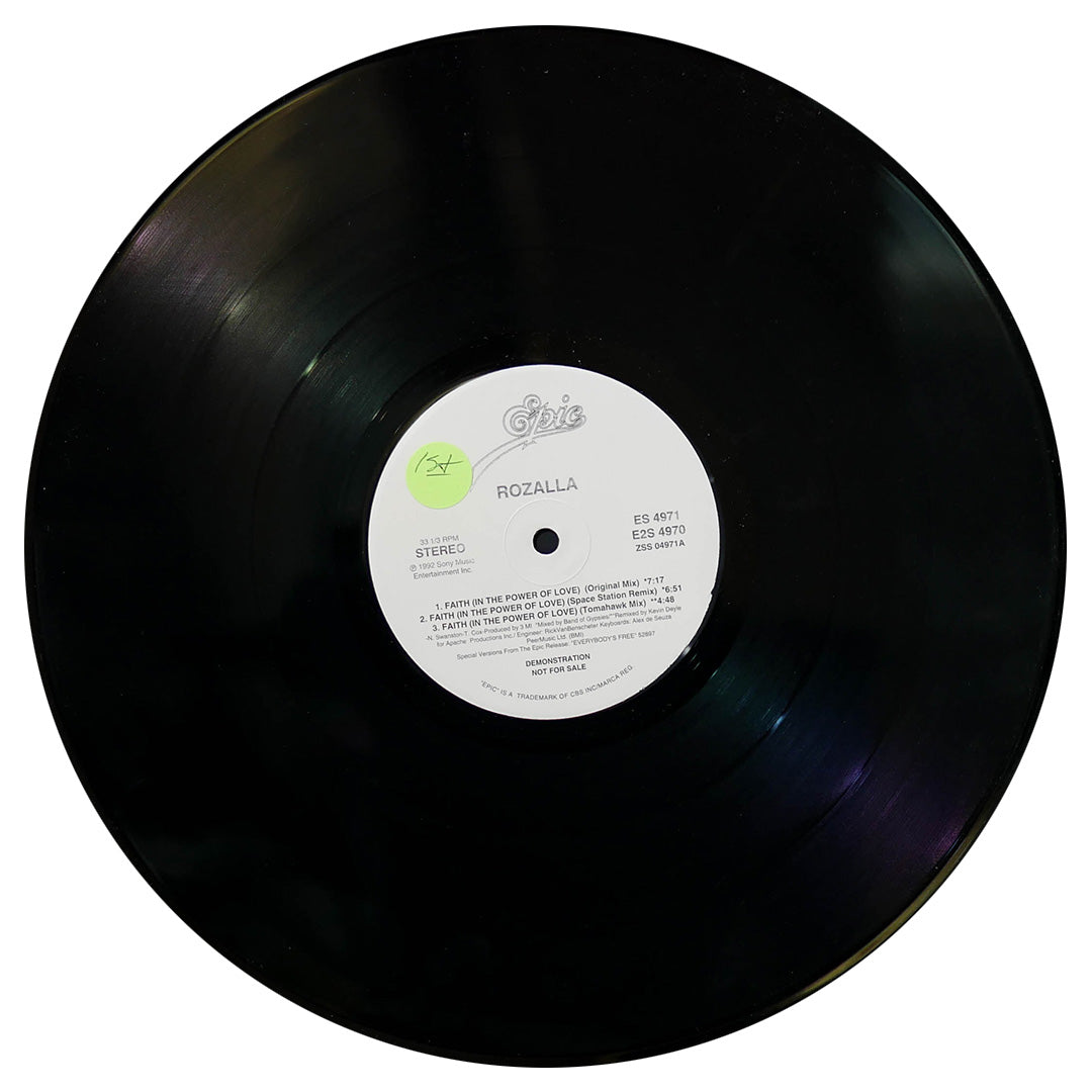 ROZALLA - FAITH (IN THE POWER OF LOVE) (2 VINYL SET) | 12" MAXI SINGLE USADO
