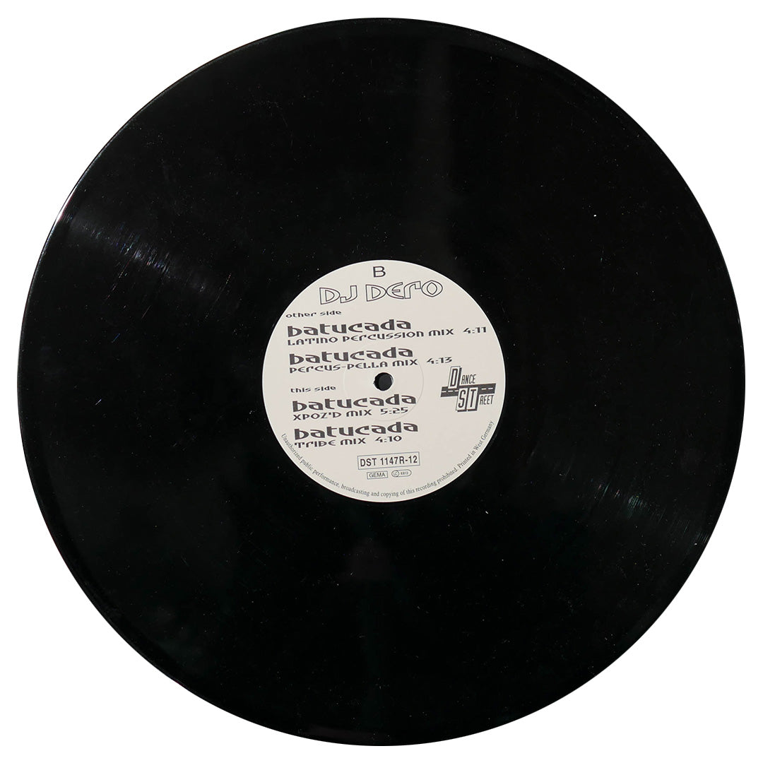 DJ DERO - BATUCADA (THE REMIXES) | 12" MAXI SINGLE USADO