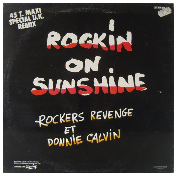 ROCKERS REVENGE - WALKING ON SUNSHINE | 12" MAXI SINGLE USADO