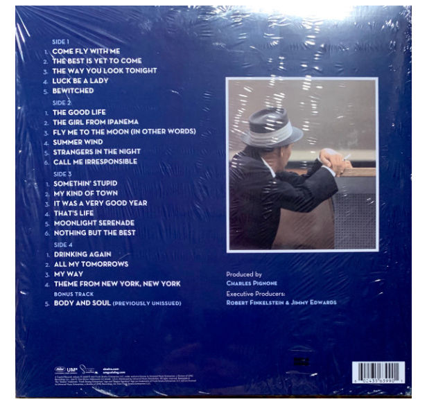 FRANK SINATRA - NOTHING BUT THE BEST (2LP) (1 BLUE & 1 CLEAR) (LIMITED EDITION) | VINILO