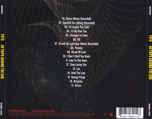 TOTO - 40 TRIPS AROUND THE SUN | CD