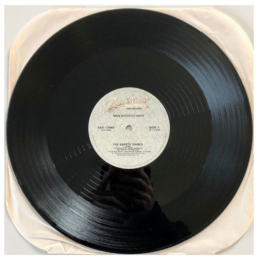 MEN WITHOUT HATS - SAFETY DANCE (VG+) | 12" MAXI SINGLE USADO