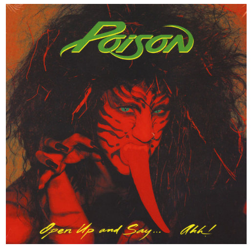 POISON - OPEN UP AND SAY AHH | VINILO