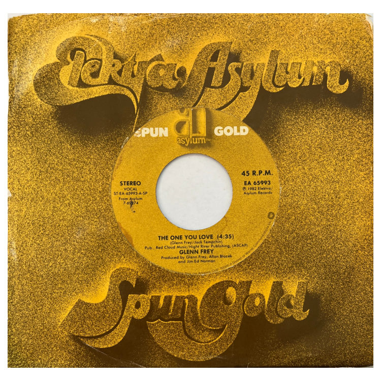 GLEN FREY - THE ONE YOU LOVE | 7" SINGLE VINILO USADO