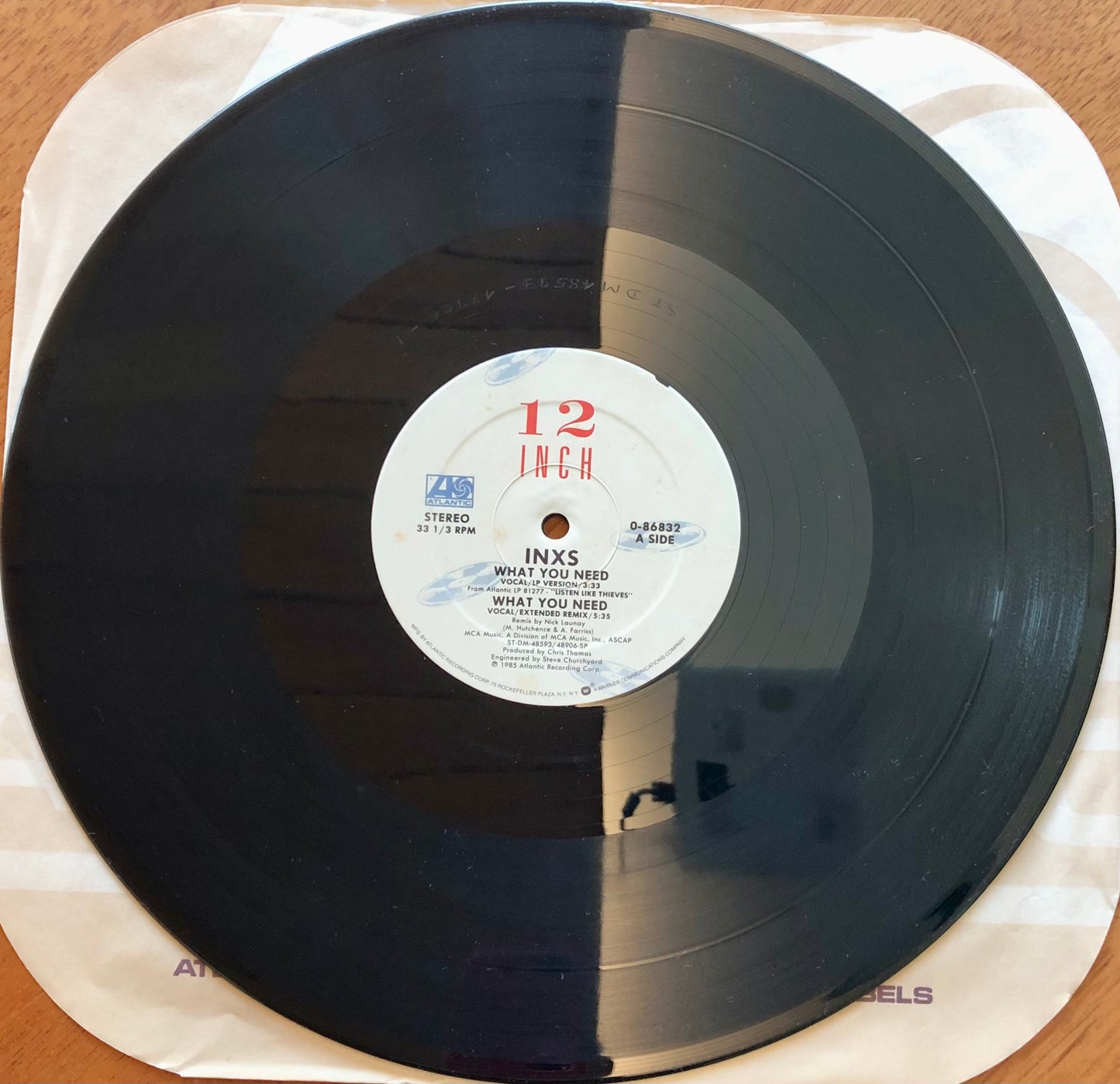 INXS - WHAT YOU NEED | 12" MAXI SINGLE USADO