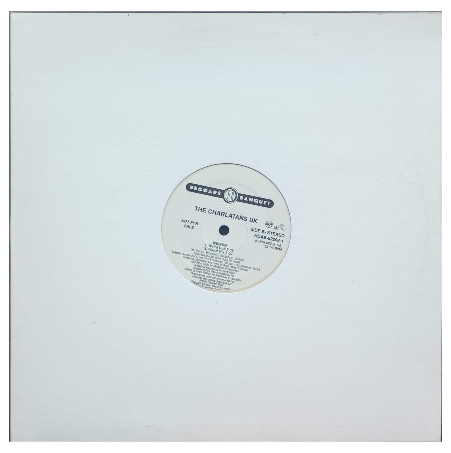 CHARLATANS UK - WEIRDO | 12" MAXI SINGLE USADO