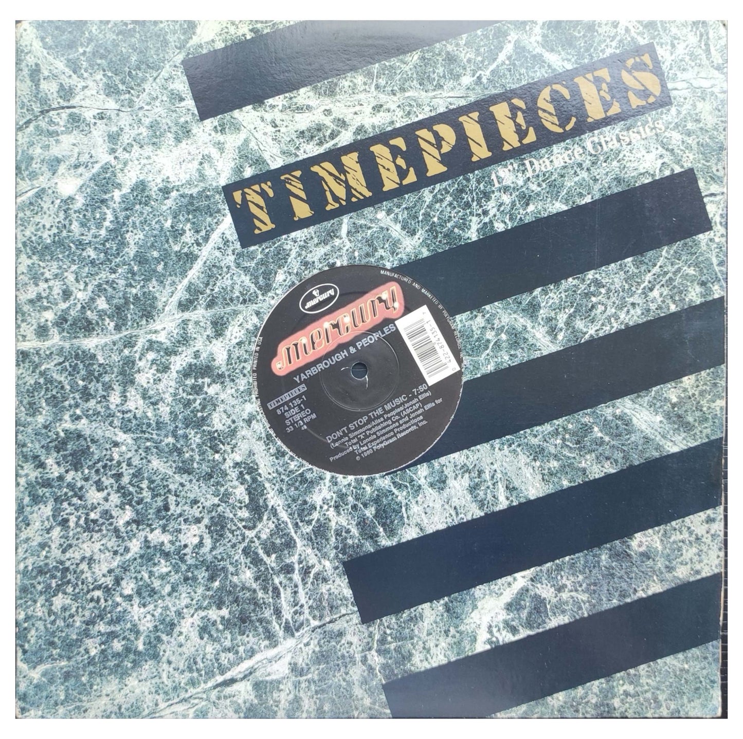 YARBROUGH & PEOPLES - DON'T STOP THE MUSIC | 12" MAXI SINGLE USADO